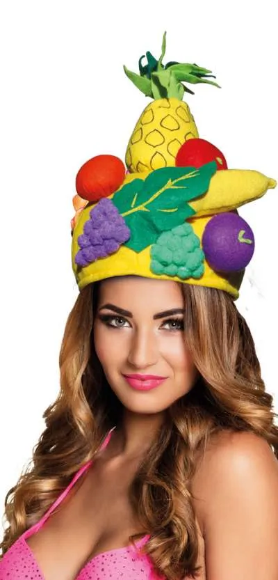 Carmen Miranda Fruit Hat img