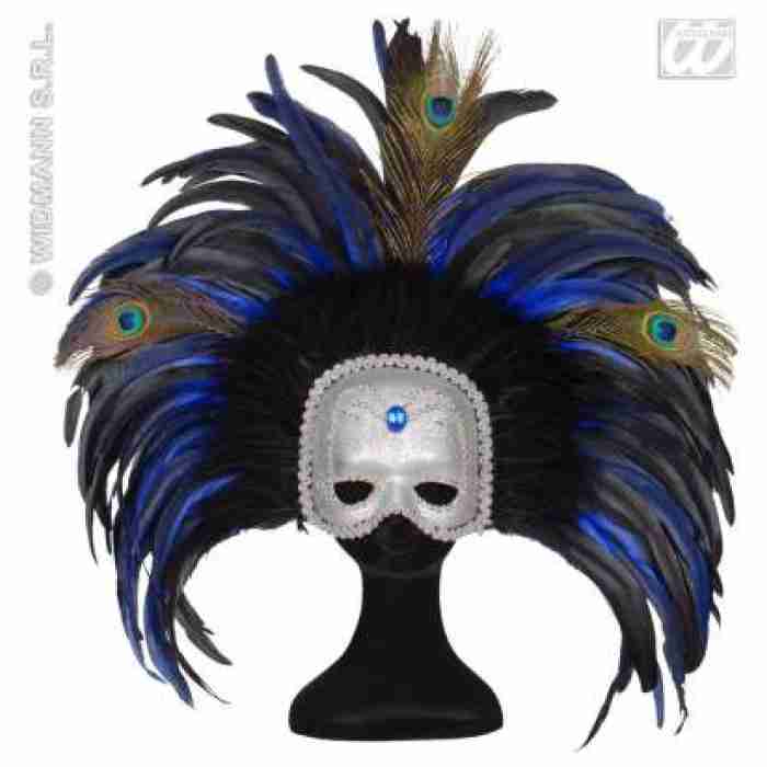 Carnival Feather Masks 6439H e