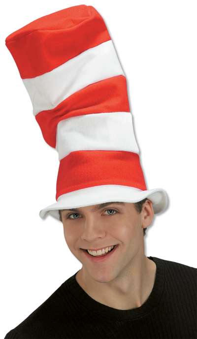 Cat in the Hat Felt Hat 49057XL