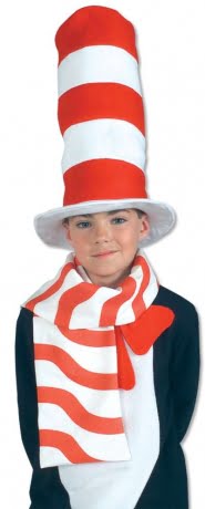 Cat in the Hat Scarf 2497