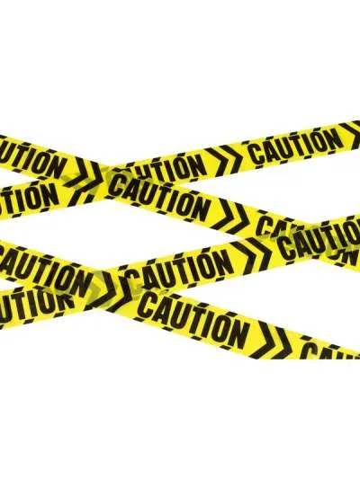 Caution Chevron Tape