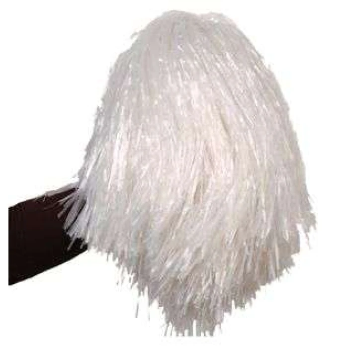 Cheerleader Pom Pom - White - Image 1
