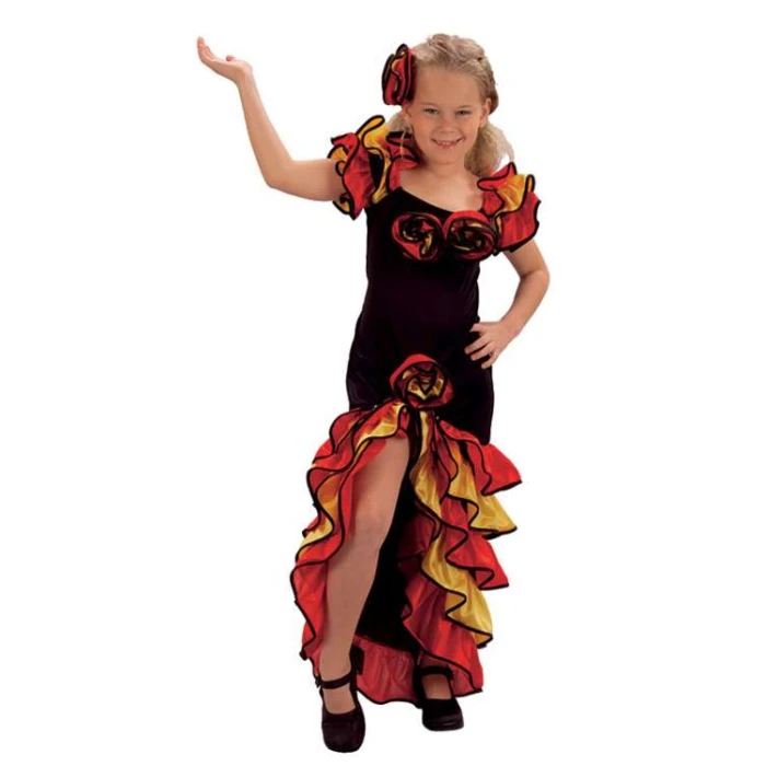 Child's Rumba Girl Costume - Image 1