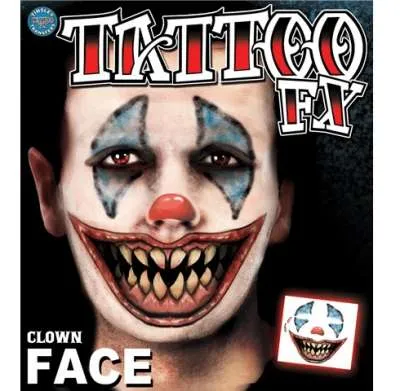 Clown Costume Face Kit TT FC506