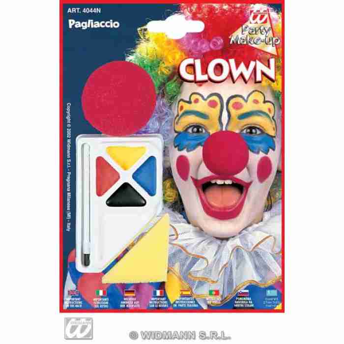 Clown Make Up Set with Nose img