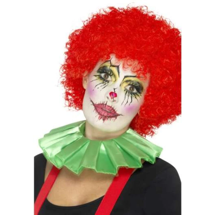 Clown Neck Ruffle - Green - Image 1