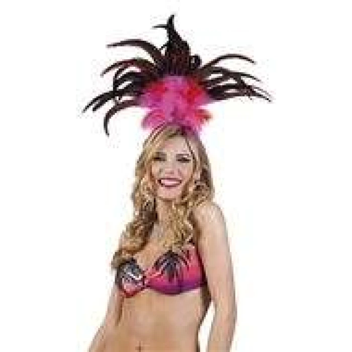 Copacabana Rio Carnival Headdress - Image 1