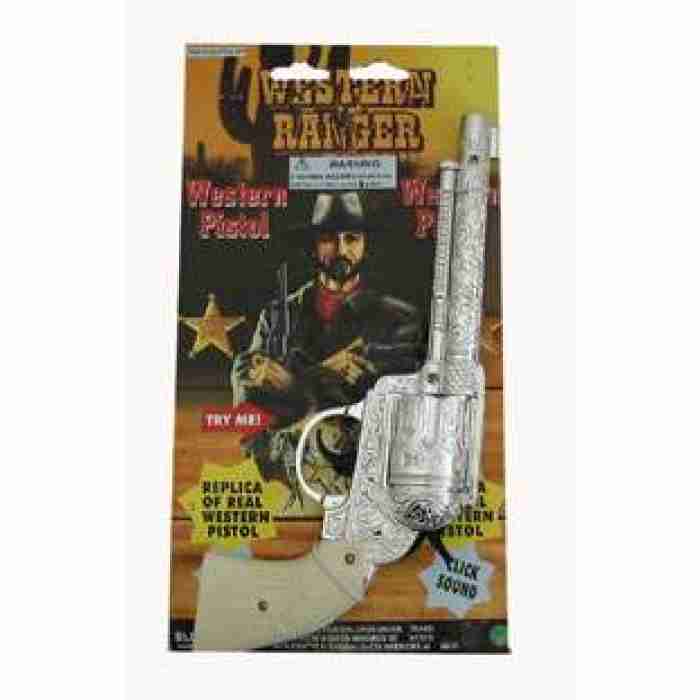 Cowboy Pistol Silver