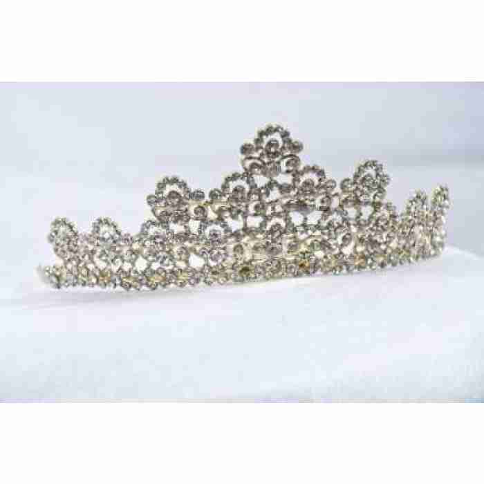 Crown Tiara With Crystals Princess