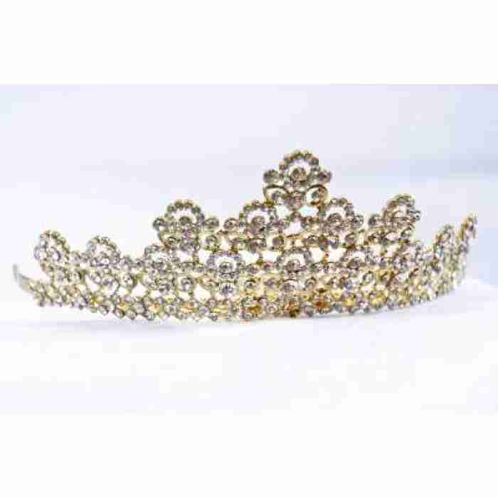 Crown Tiara With Crystals Special Event