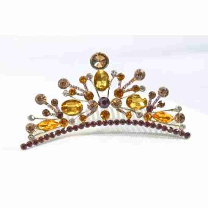 Crown Tiara With Rhinestones