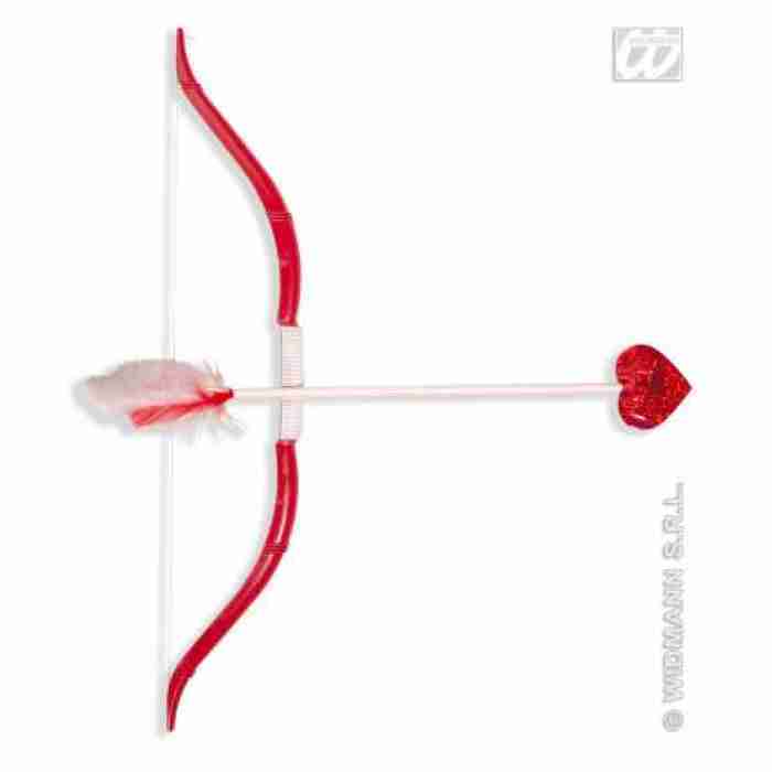 Cupids Bow and Arrow red
