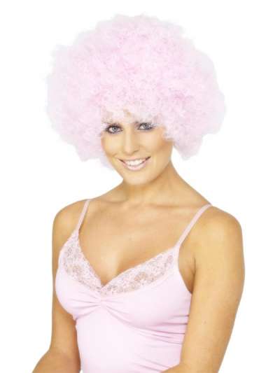 Curly Wig Pink 26101 img