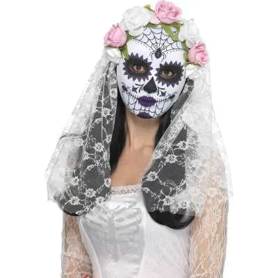 Day Of The Dead Bride Mask