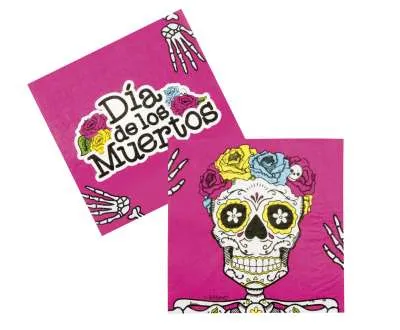 Day Of The Dead Napkins