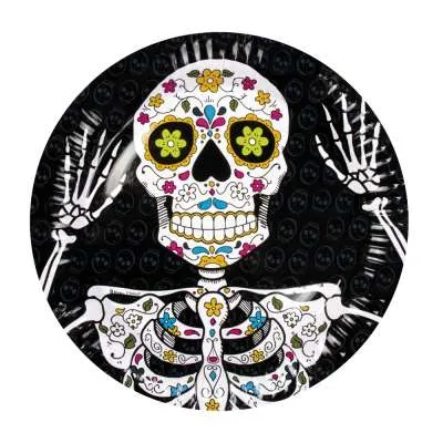 Day Of The Dead Plates