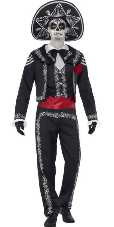 Day Of The Dead Senior Bones Costume