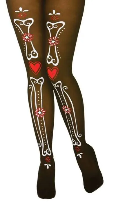 Day Of The Dead Tights