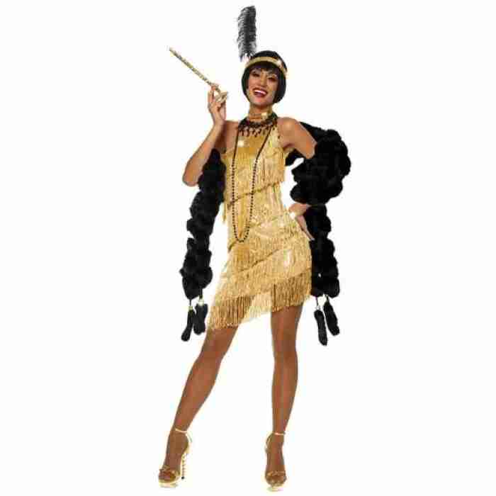 Dazzling Flapper Gold img