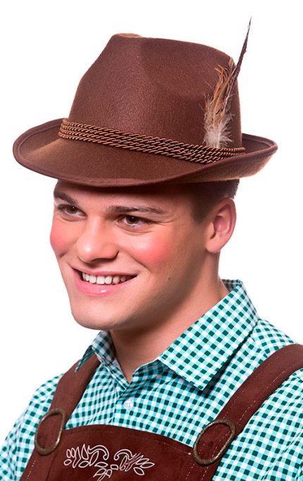 Deluxe-Bavarian-Oktoberfest-Hat-Brown