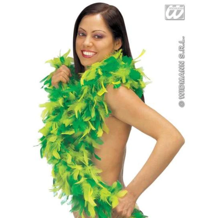 Deluxe Feather Boa - Green - Image 1