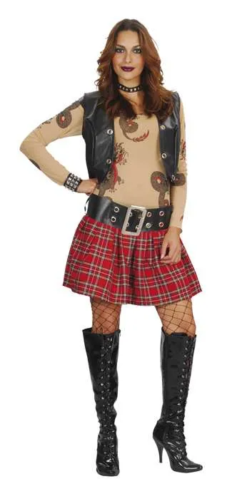 Deluxe Biker Costume