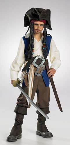 Deluxe Captain jack Sparrow child 5042 img