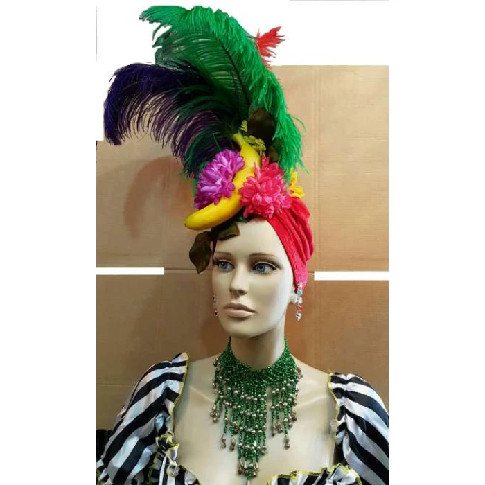 Deluxe Carmen Miranda Turban - Image 1