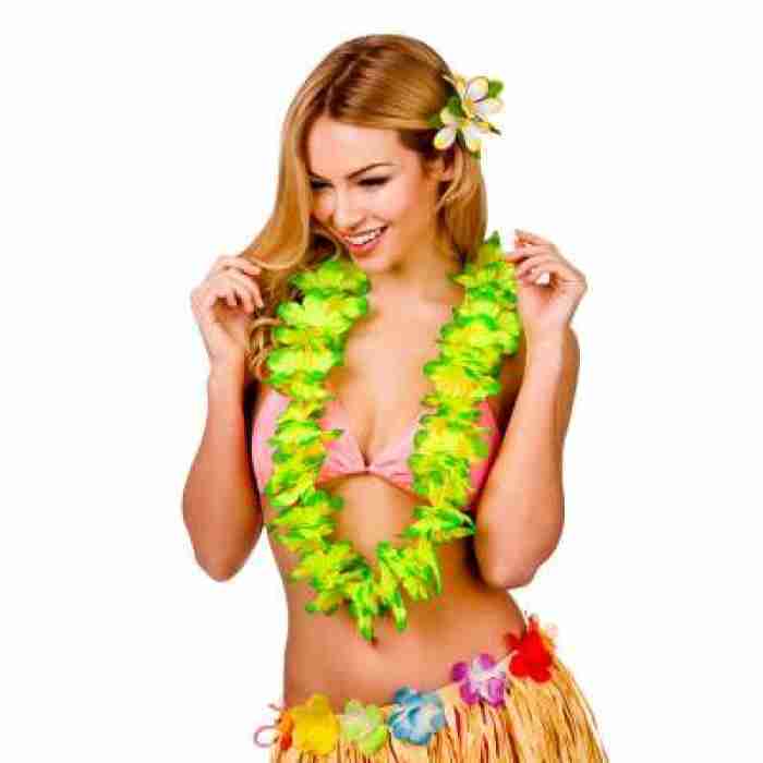 Deluxe Lei With Beads HAW 9424