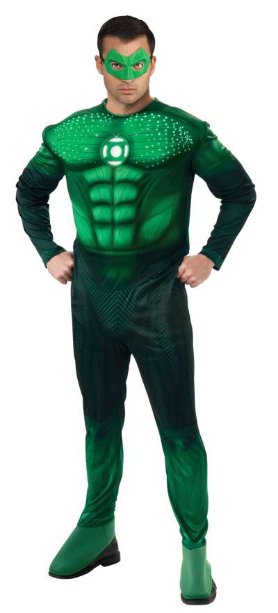 Deluxe Light Up Muscle Chest Hal Jordan Green Lantern Corps 889987