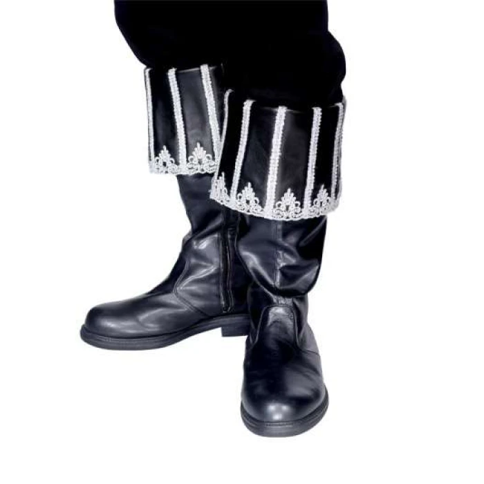 Deluxe Pirate Boot Cuffs Child - Image 1