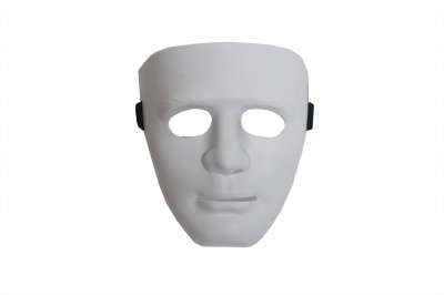 Deluxe Robot Mask White U52800 Img