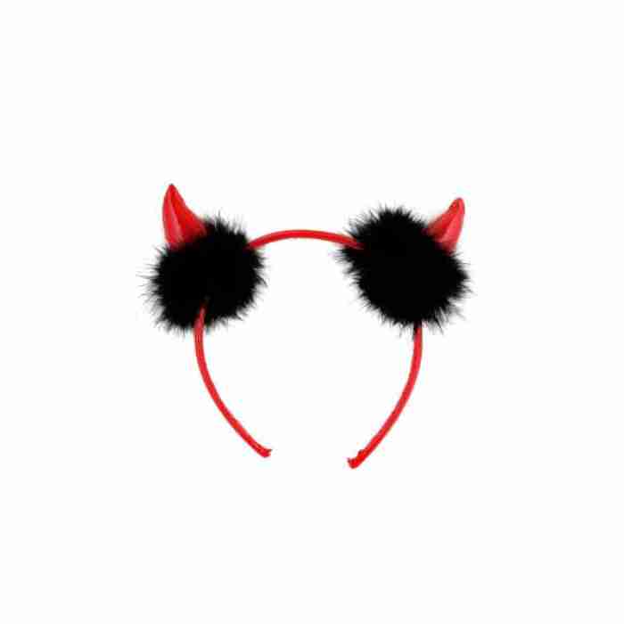 Devil Horn Headband DHBFPVC img