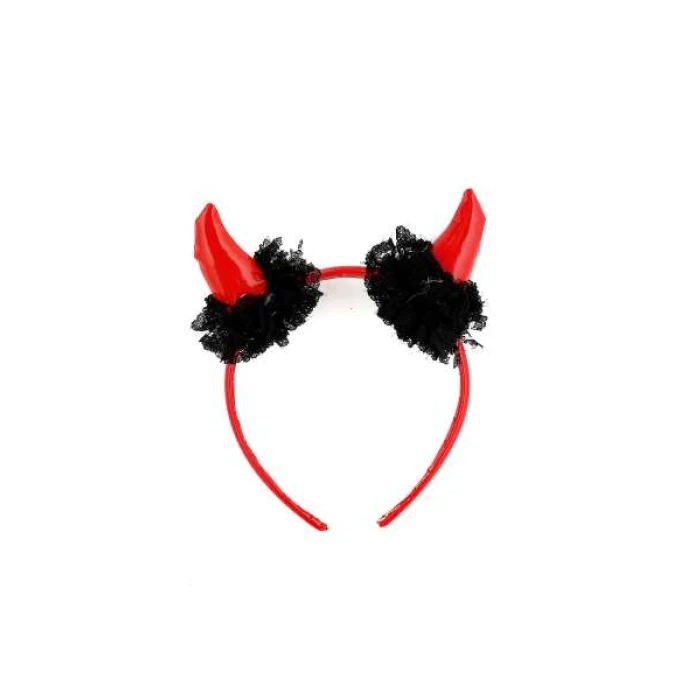 Devil Horn Headband - Image 1
