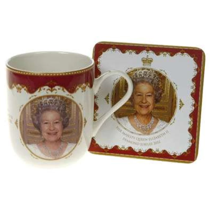 Diamond Jubilee York Mug & Coaster - Image 1