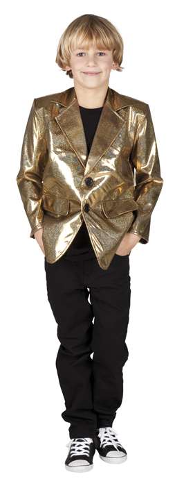 Disco Jacket Gold Childs 87121