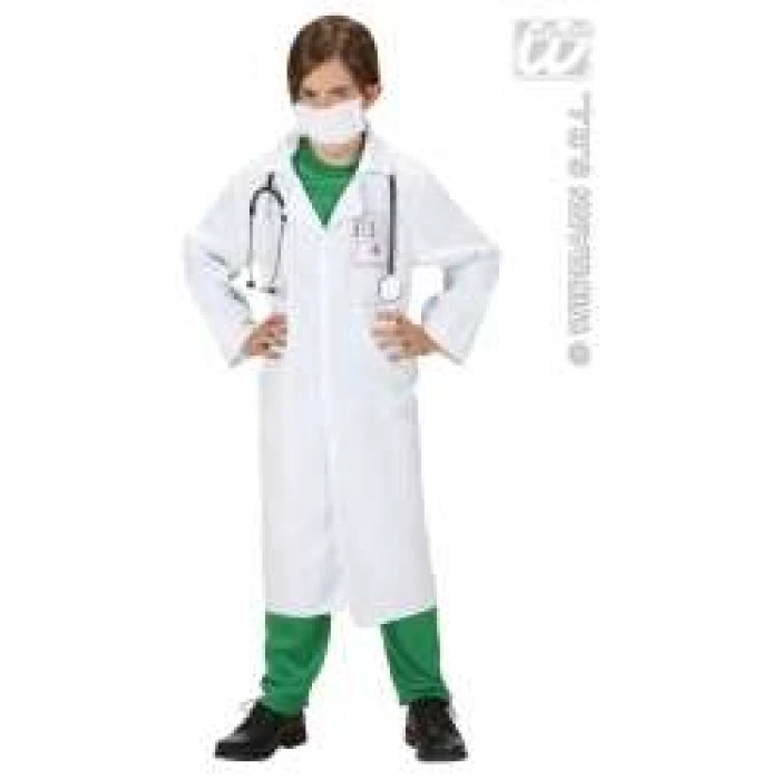 Doctor's Lab Coat and Face Mask - Image 1