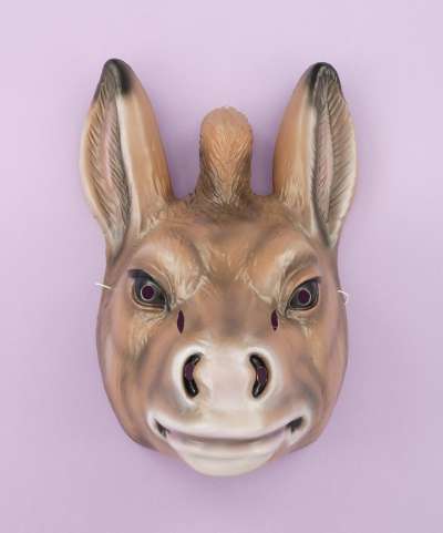 Donkey Mask Plastic