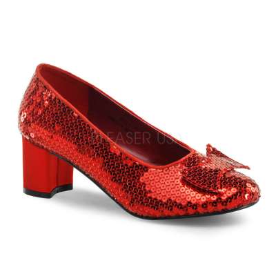 Dorothys Ruby Red Sequin Slippers dorothy01rseq