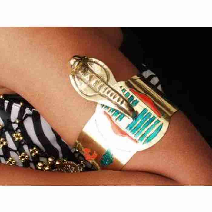 Egyptian Snake Armband 8373