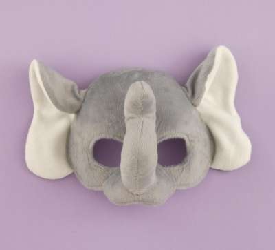 Elephant Mask Furry w Sound
