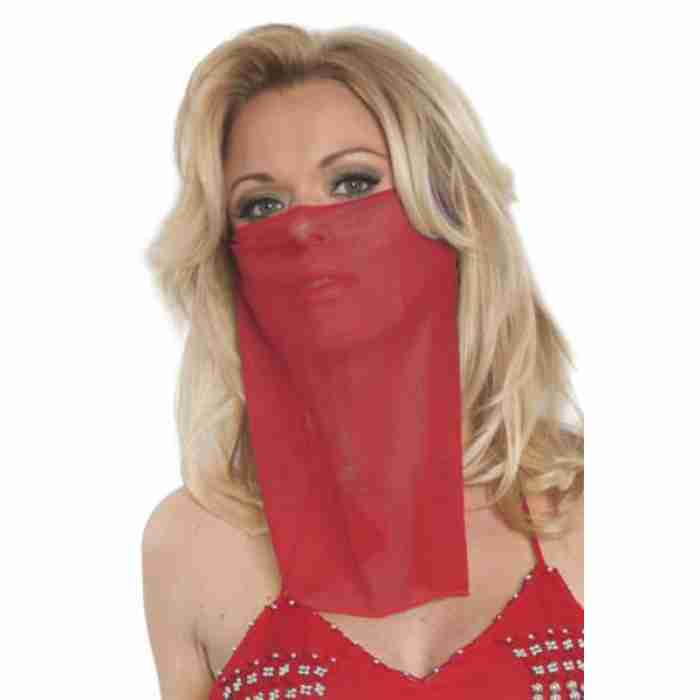 Face Veil Red