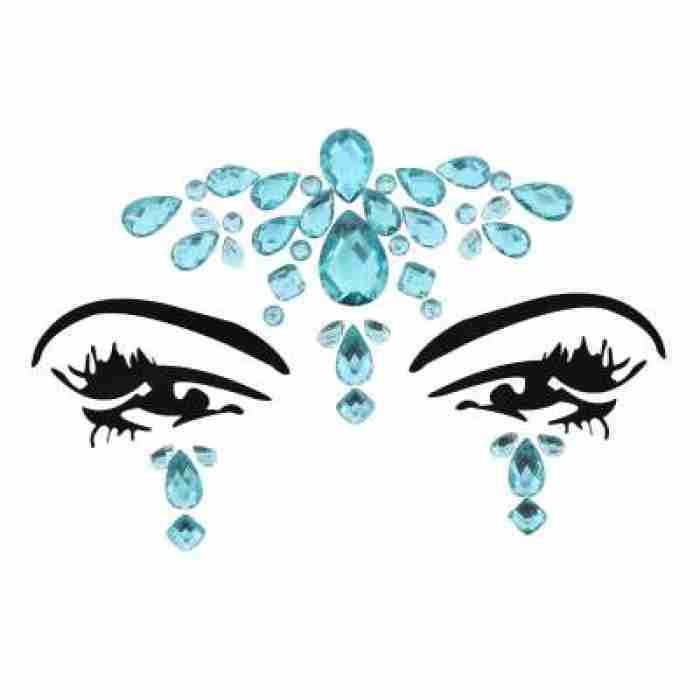 Face and Body Jewels Aqua Mystical Glitters img