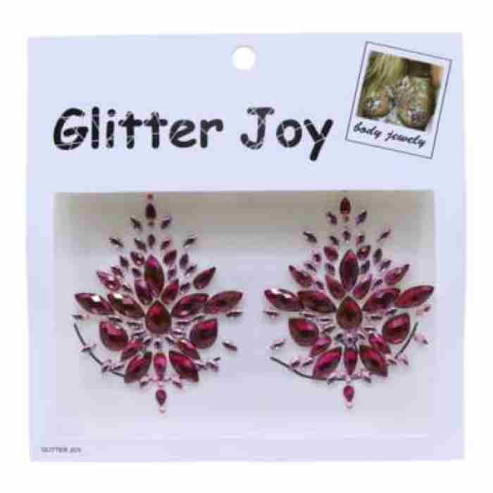 Face and Body Jewels Fushia Glitter Joy img
