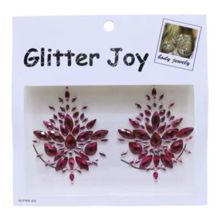 Face and Body Jewels Fushia - Glitter Joy - Image 1