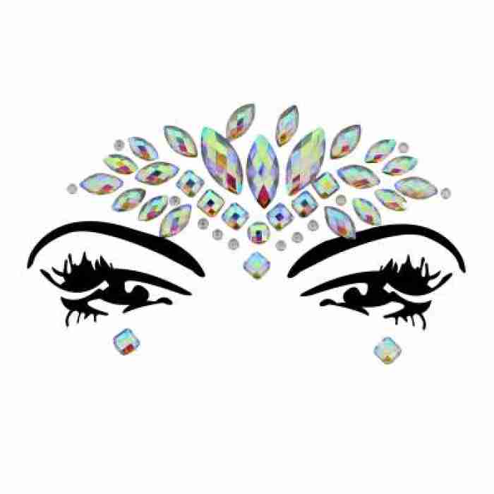 Face and Body Jewels Iridescent Aura Pieces of Art img