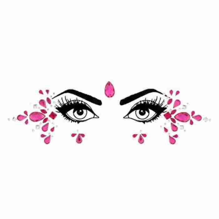 Face and Body Jewels Pink Mermaid Inspired Appearance img