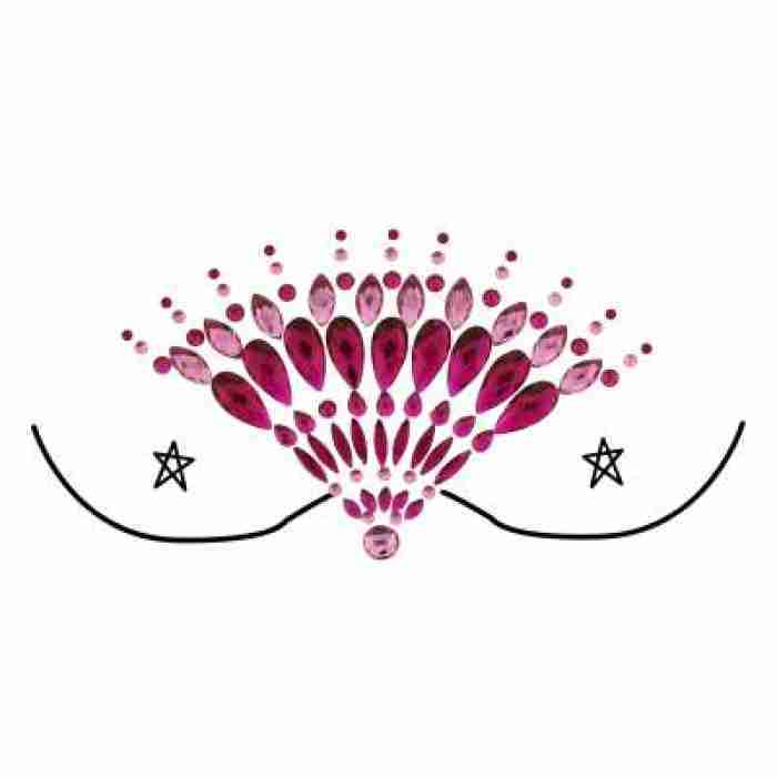 Face and Body Jewels Pink Shimmering img