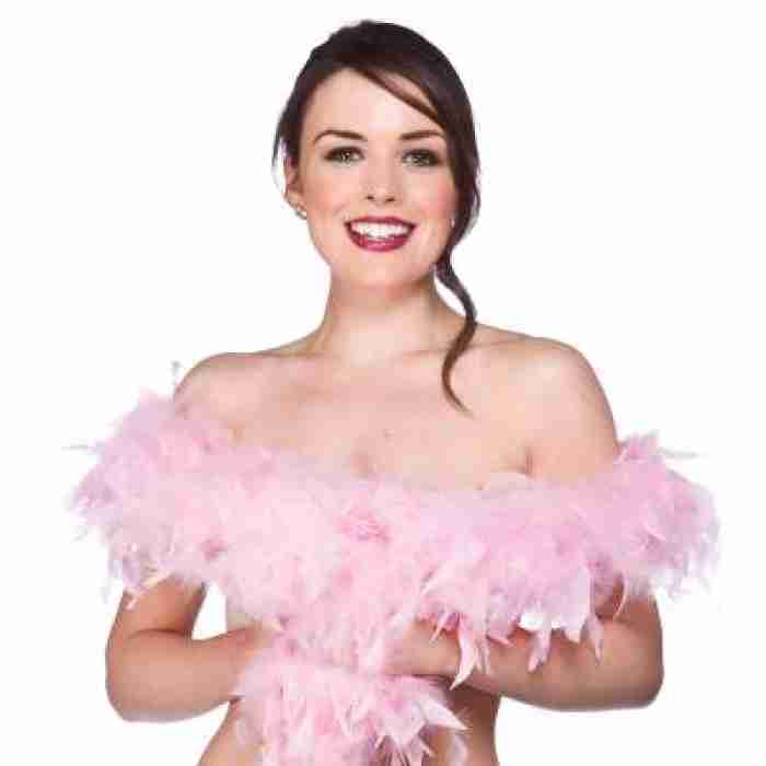 Feather Boa Baby Pink 1.7m