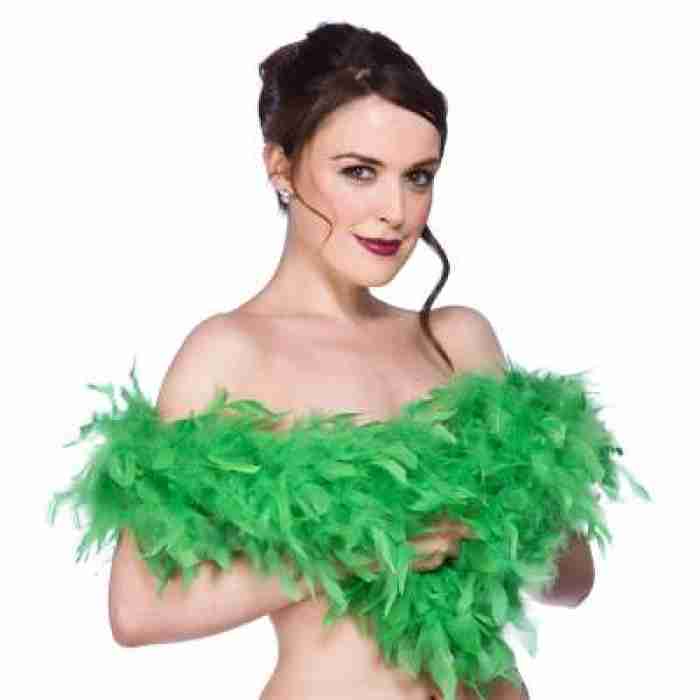 Feather Boa Emerald Green 1.7m